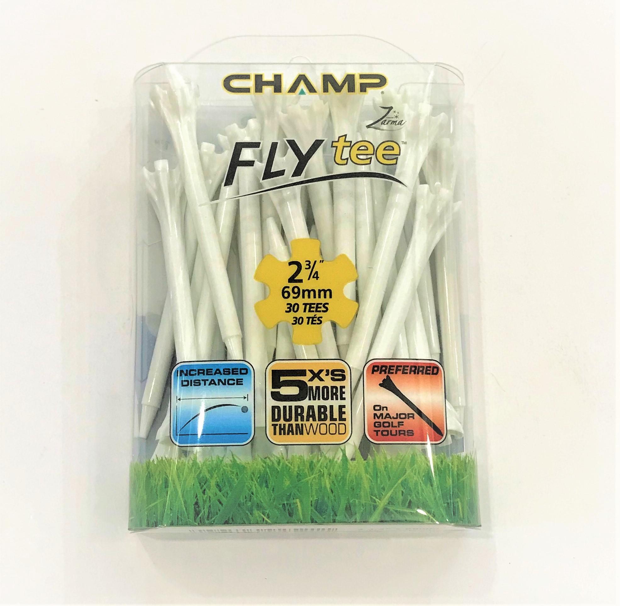 Champ Fly Tee Golf 2 3/4 30PCS Pack (White) từ Golf