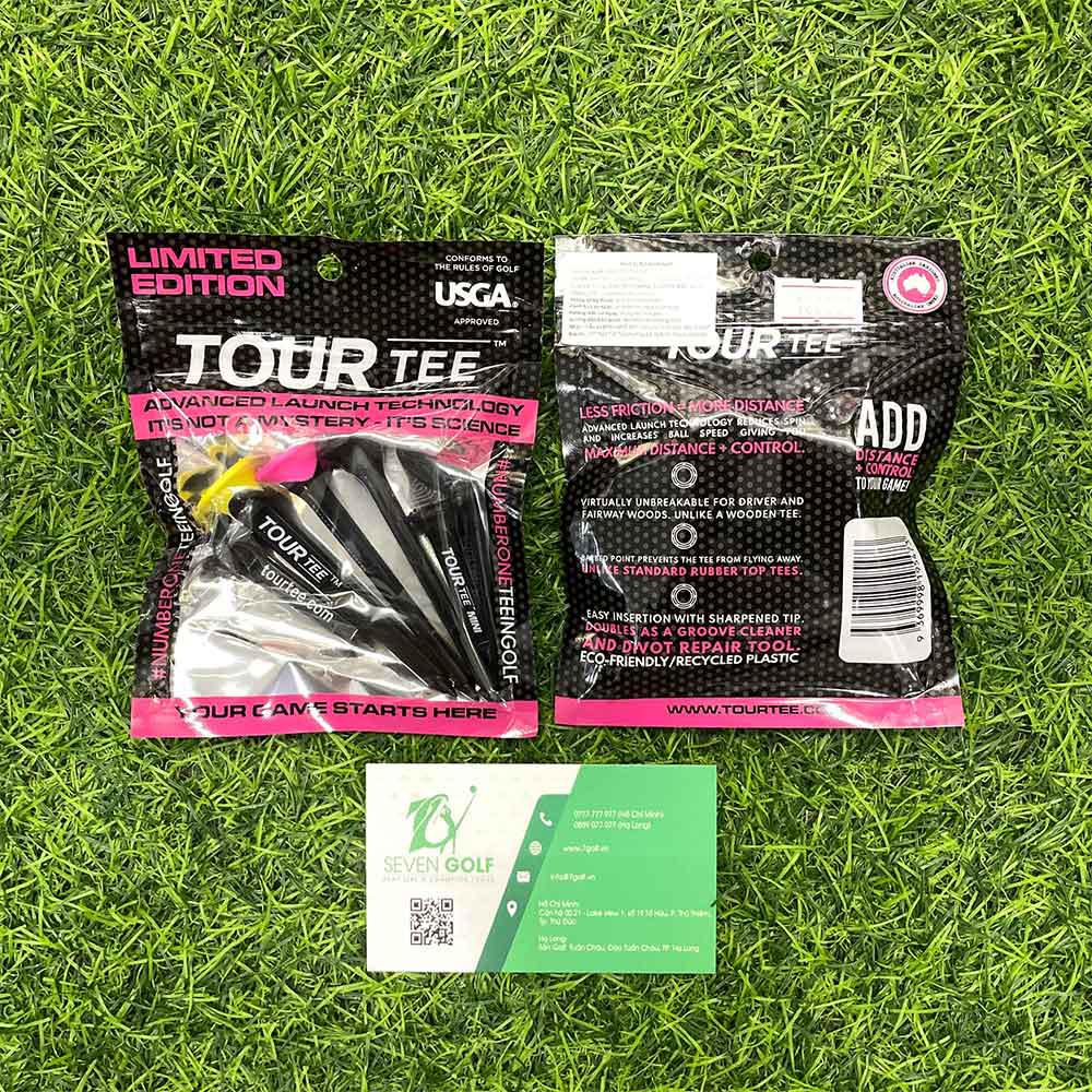 Tee golf nhựa Limited Edition Tour Tee Combo (L/3, S/2) từ Tee golf