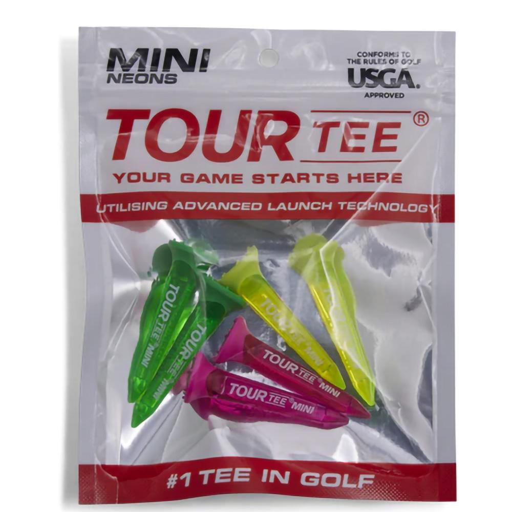 Tee Golf Tour Tee Mini Neon (S/6) từ Tee golf