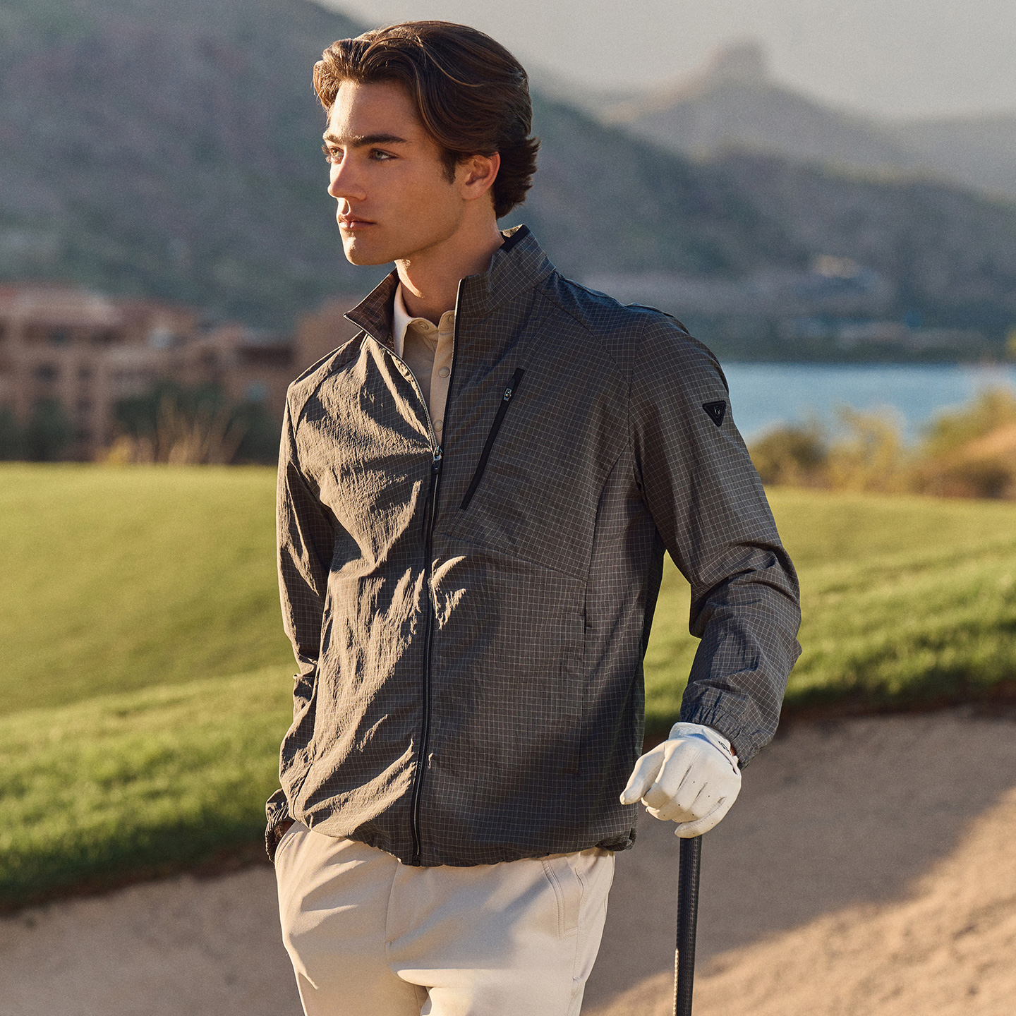 Áo Khoác Golf Merino Khóa Kéo từ TaylorMade
