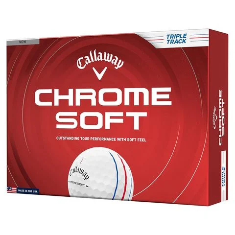 Hộp 12 bóng golf CHROME SOFT 2026 TRIPLE TRACK | Callaway từ Callaway
