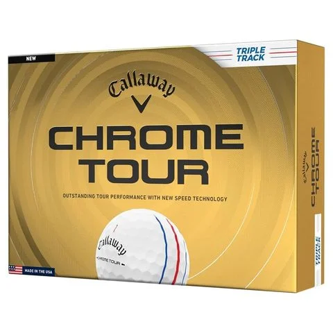 Hộp 12 bóng golf CHROME TOUR 2026 TRIPLE TRACK | Callaway từ Callaway