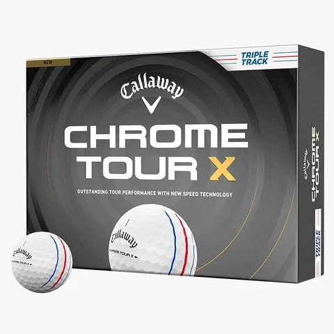 Hộp 12 bóng golf CHROME TOUR X 2026 TRIPLE TRACK | Callaway từ Callaway