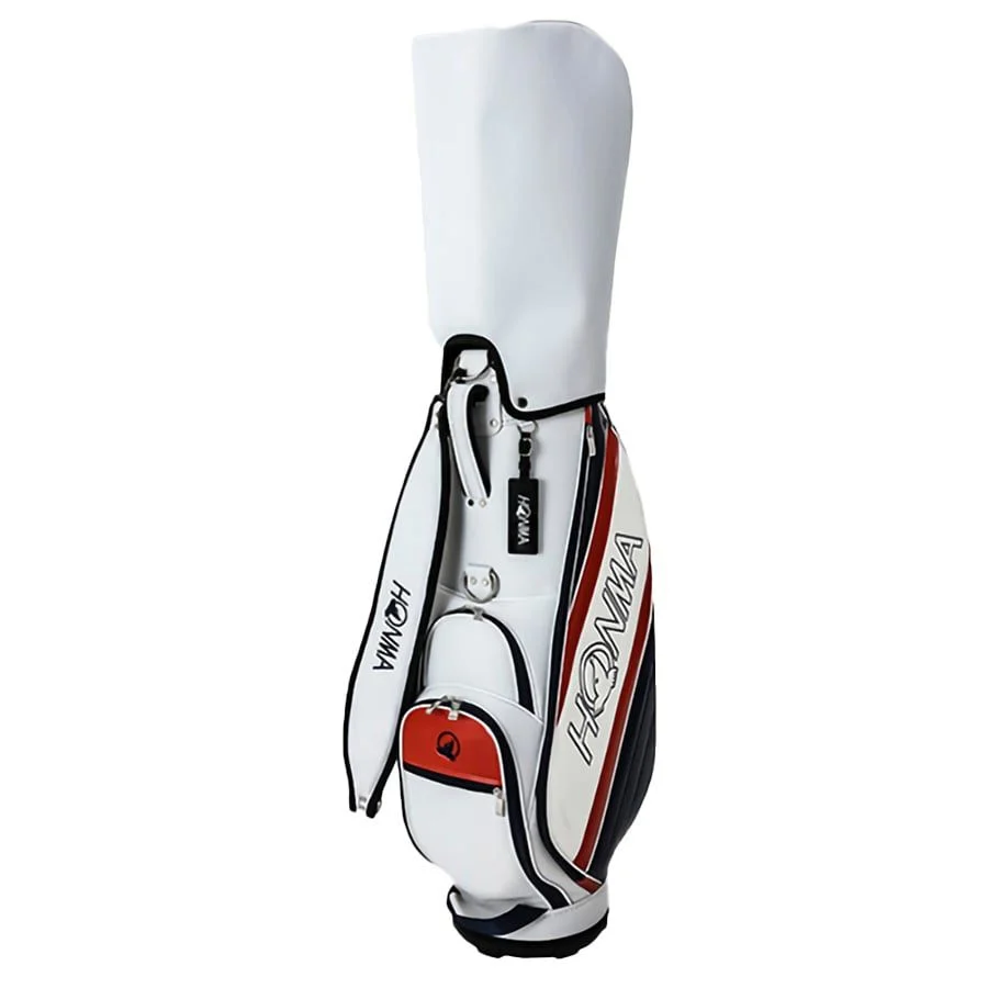 Túi Gậy Golf Entry Caddie Bag CB12412 WHITE/RED | HONMA - hình thu nhỏ 3