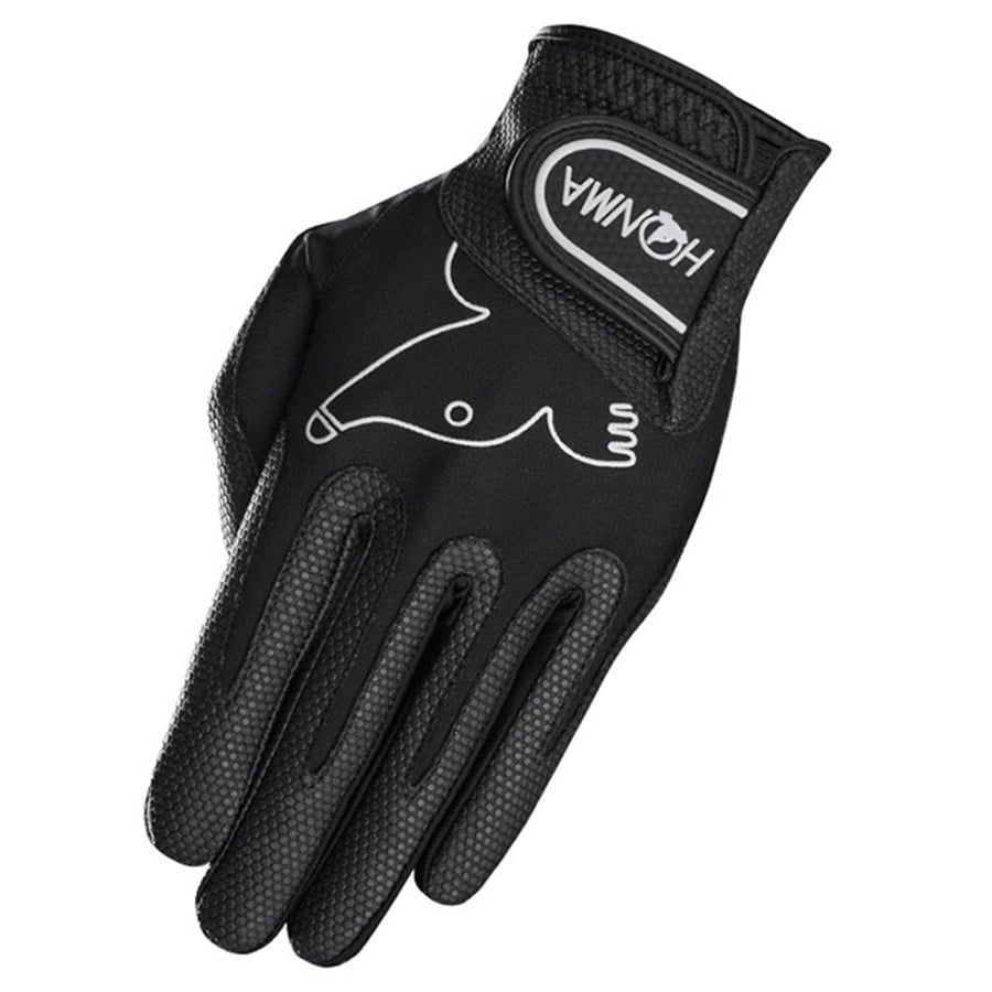Găng Tay Golf Nam GC13001 BLACK/BLACK | HONMA