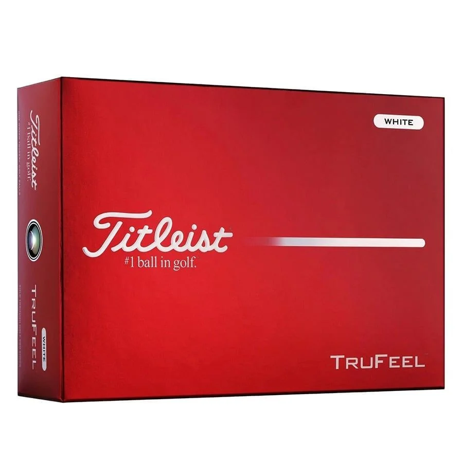 Hộp 12 Bóng golf TruFeel 2 lớp 2026 màu Trắng | Titleist