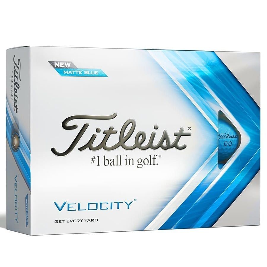 Hộp 12 bóng golf Velocity 2 lớp màu Blue MEGA SALE | Titleist