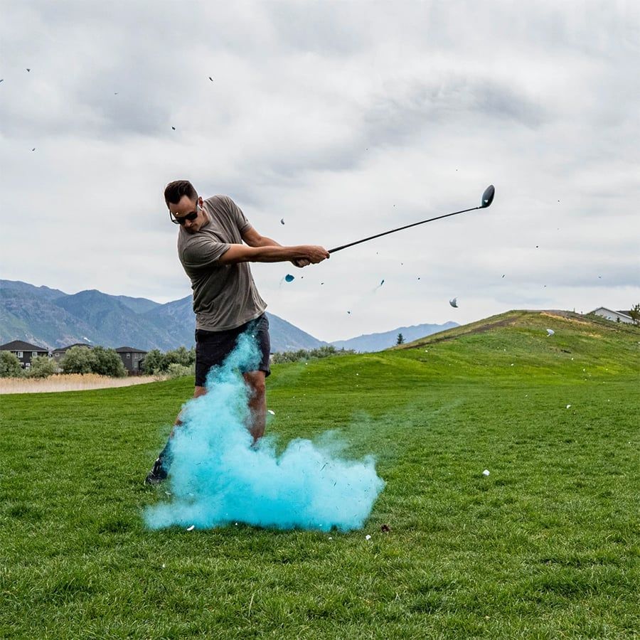 Hộp 2 bóng golf khói Smoke Golf Ball | RainBow từ Bóng golf