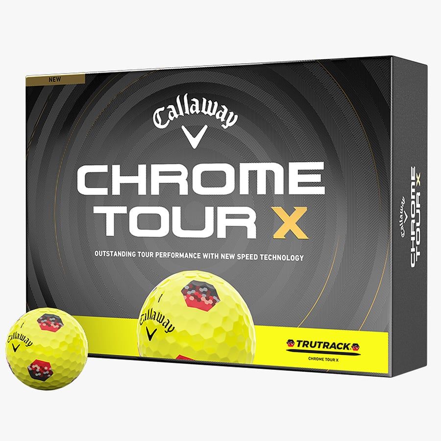Bóng golf CHROME TOUR X YELLOW 24 TruTracK | Callaway