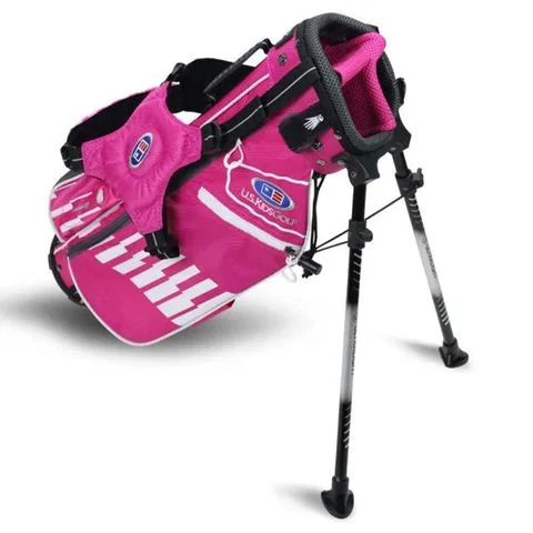 Túi gậy golf trẻ em UL42-s Stand Bag 21.5 Inch - Pink-White Bag 14781 | US Kids Golf