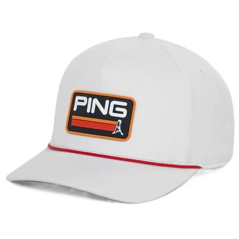 Nón kết golf nam RACER CAP 254 WHITE CAP38404-101 | PING