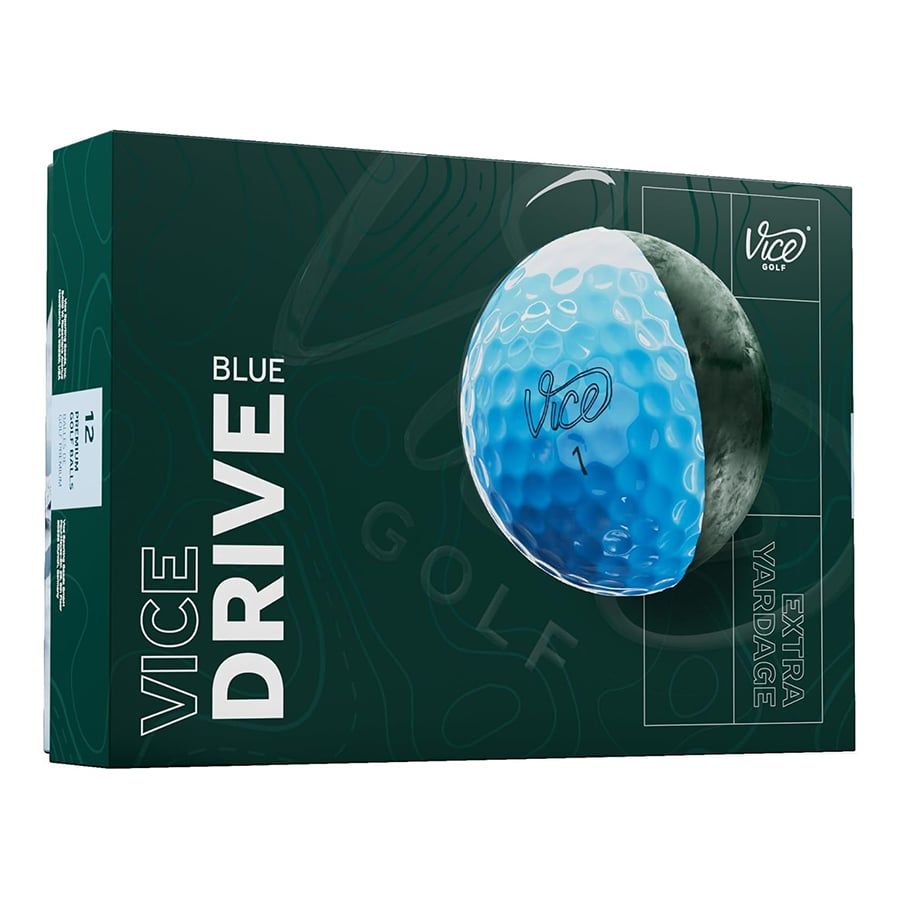 Bóng Golf Vice Drive 2 Lớp Màu BLUE | Vice Golf