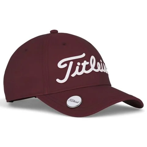Nón kết golf nam PLAYERS BALL MARKER BURGUNDY/W TH25APBME-6B1 | Titleist