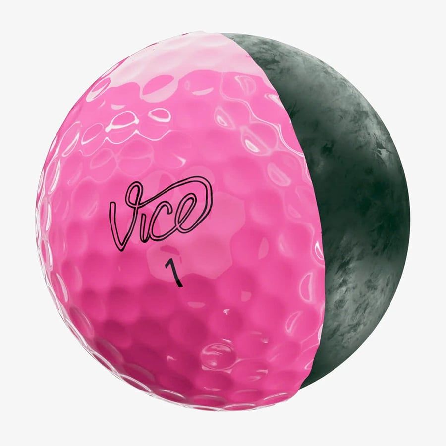 Bóng Golf Vice Drive 2 Lớp Màu PINK | Vice Golf - hình thu nhỏ 3