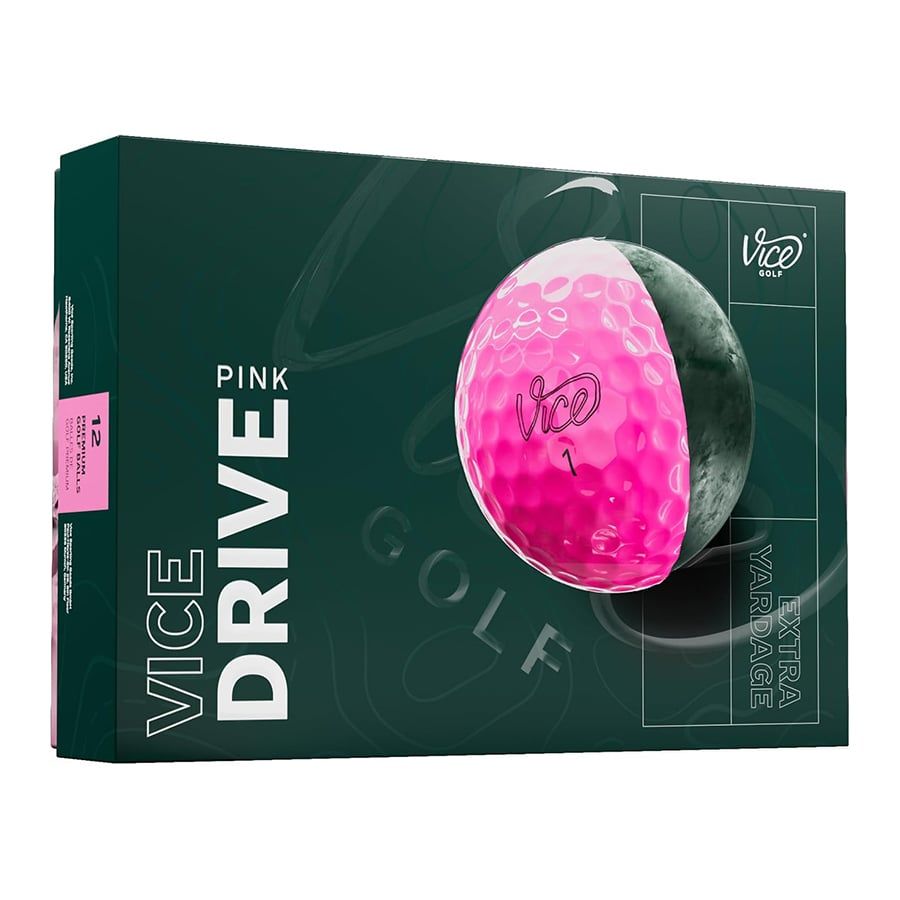Bóng Golf Vice Drive 2 Lớp Màu PINK | Vice Golf từ Bóng golf