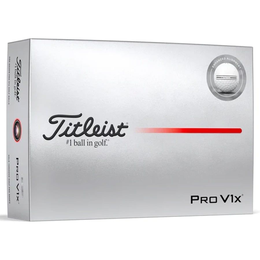Bóng golf Pro V1X 2025 White ENHANCED ALIGNMENT | Titleist
