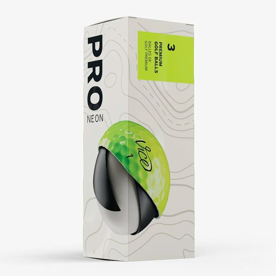Bóng Golf Vice Pro 3 Lớp Màu NEON | Vice Golf - hình thu nhỏ 2