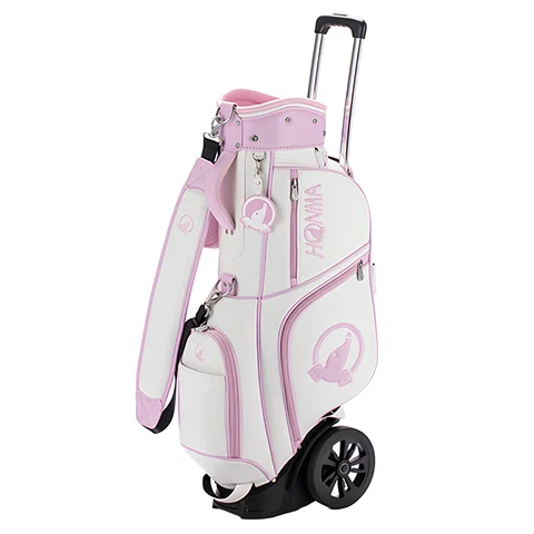 Túi Gậy Golf Caddie Bag Có Tay Kéo - Bánh Xe CB12621 WHITE | HONMA