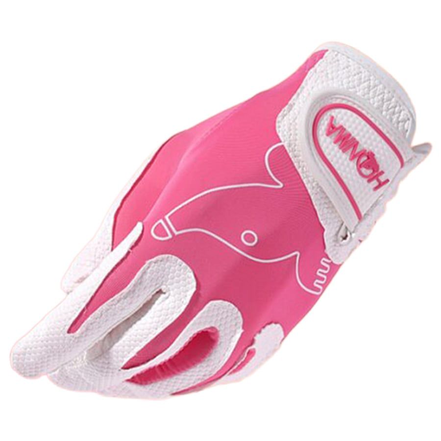 Găng Tay Golf Nữ WHITE/PINK GC13001 | HONMA từ Honma