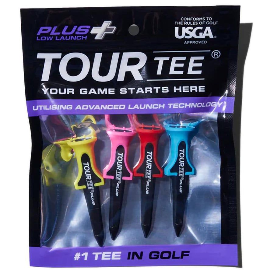 Gói 4 tee TOUR TEE PLUS+ Giúp bóng bay xa hơn | TOUR Tee từ Tee golf