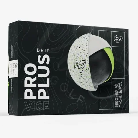 Bóng Golf Vice Pro Plus 4 Lớp Màu DRIP LIME | Vice Golf từ Bóng golf