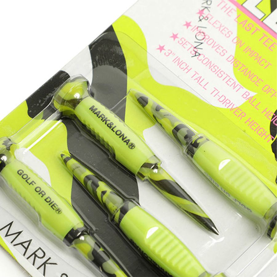 Gói 4 Tee THE LEADER TEE 75mm NEON YELLOW MLS-1A-SZ03 | MARK & LONA - hình thu nhỏ 2