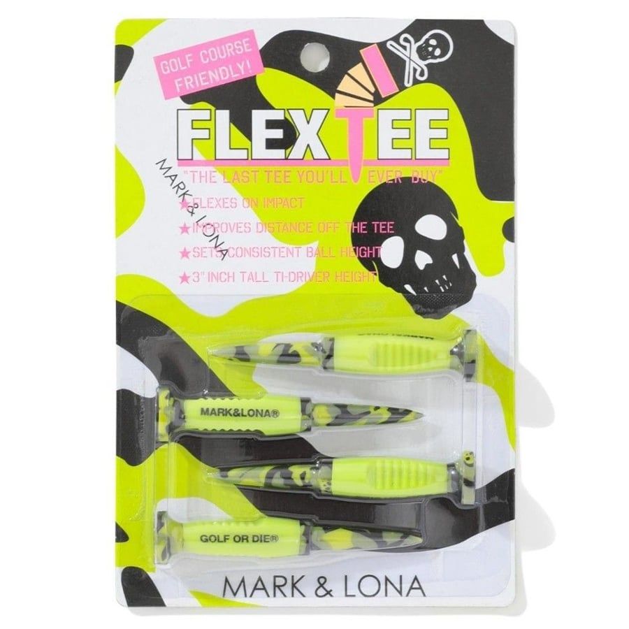 Gói 4 Tee THE LEADER TEE 75mm NEON YELLOW MLS-1A-SZ03 | MARK & LONA từ Tee golf