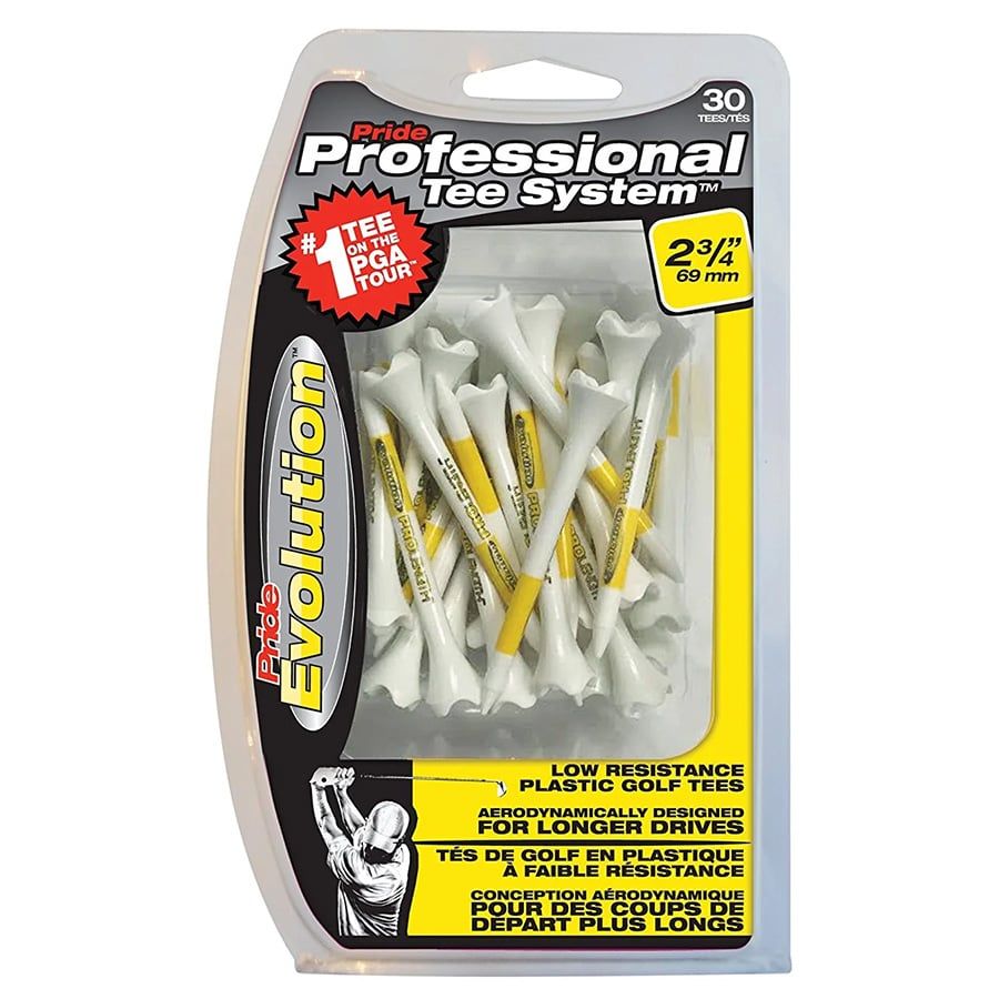 Gói 30 Tee Pride Evolution 2¾" (69mm) 30P Pak EV23430 | PRIDE