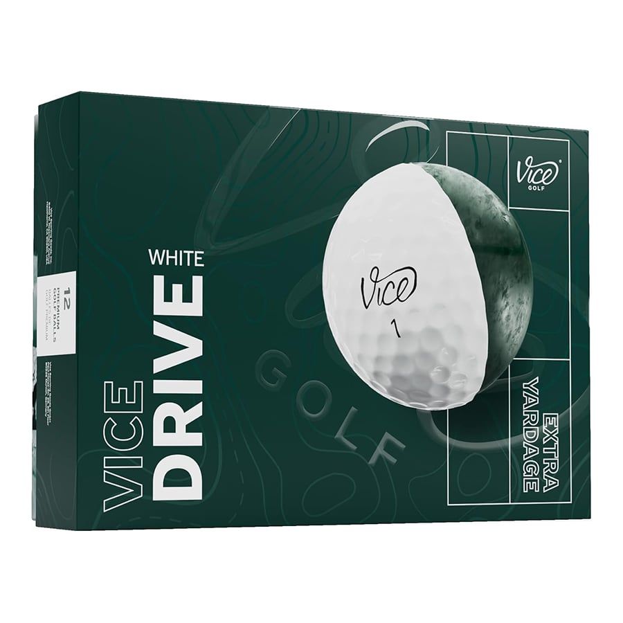Bóng Golf Vice Drive 2 Lớp Màu WHITE | Vice Golf từ Bóng golf
