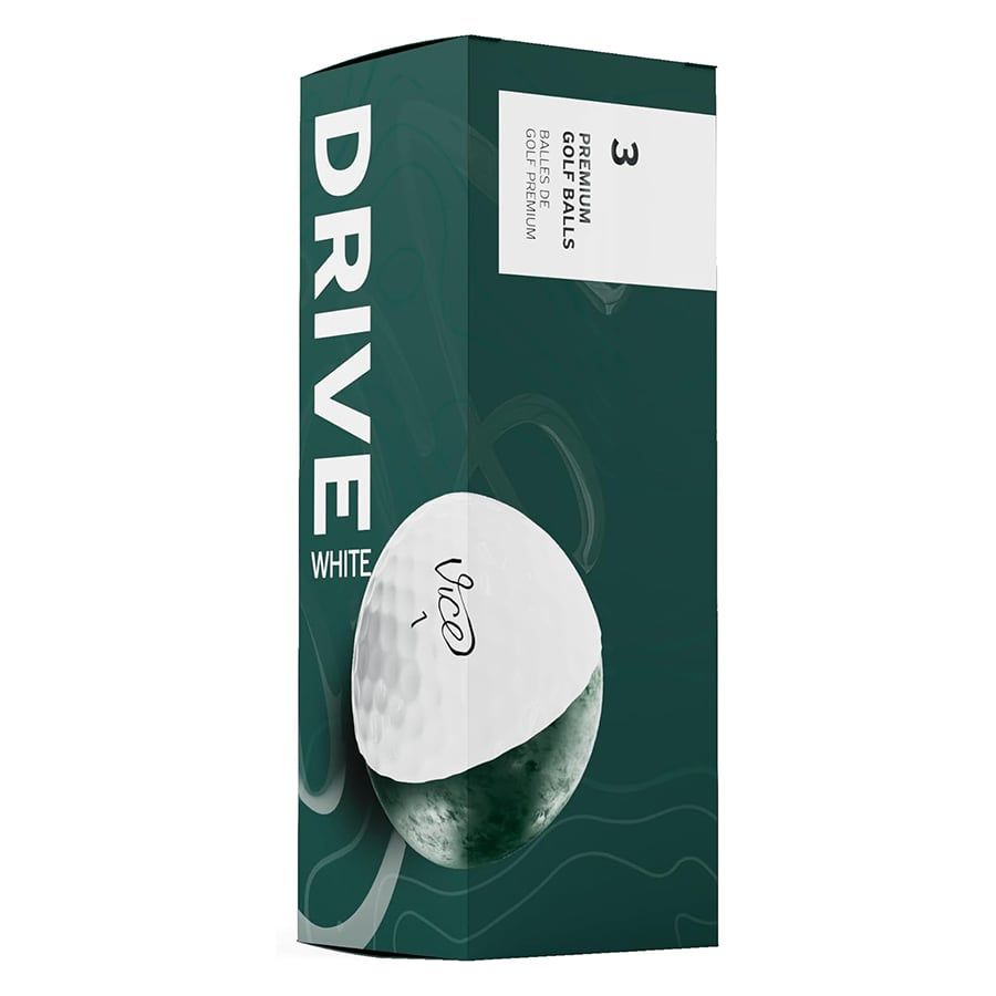 Bóng Golf Vice Drive 2 Lớp Màu WHITE | Vice Golf - hình thu nhỏ 2