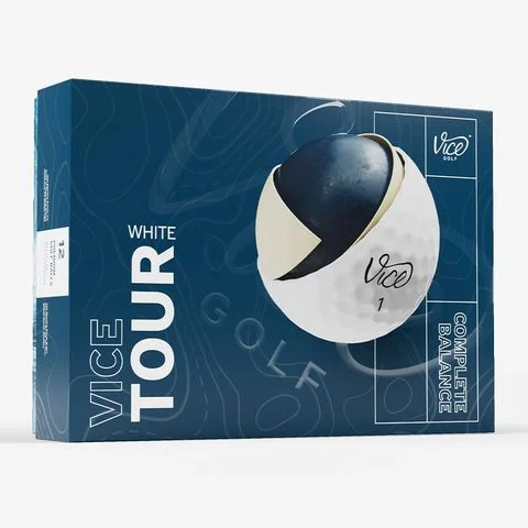 Bóng Golf Vice Tour 3 Lớp Màu WHITE | Vice Golf từ Bóng golf