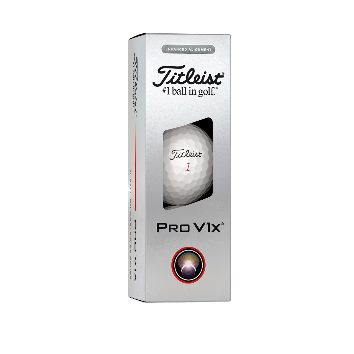 T2049S-EA Bóng Titleist 25 PRO V1X ENHANCED ALIGNMENT( Thỏi ) - hình thu nhỏ 3