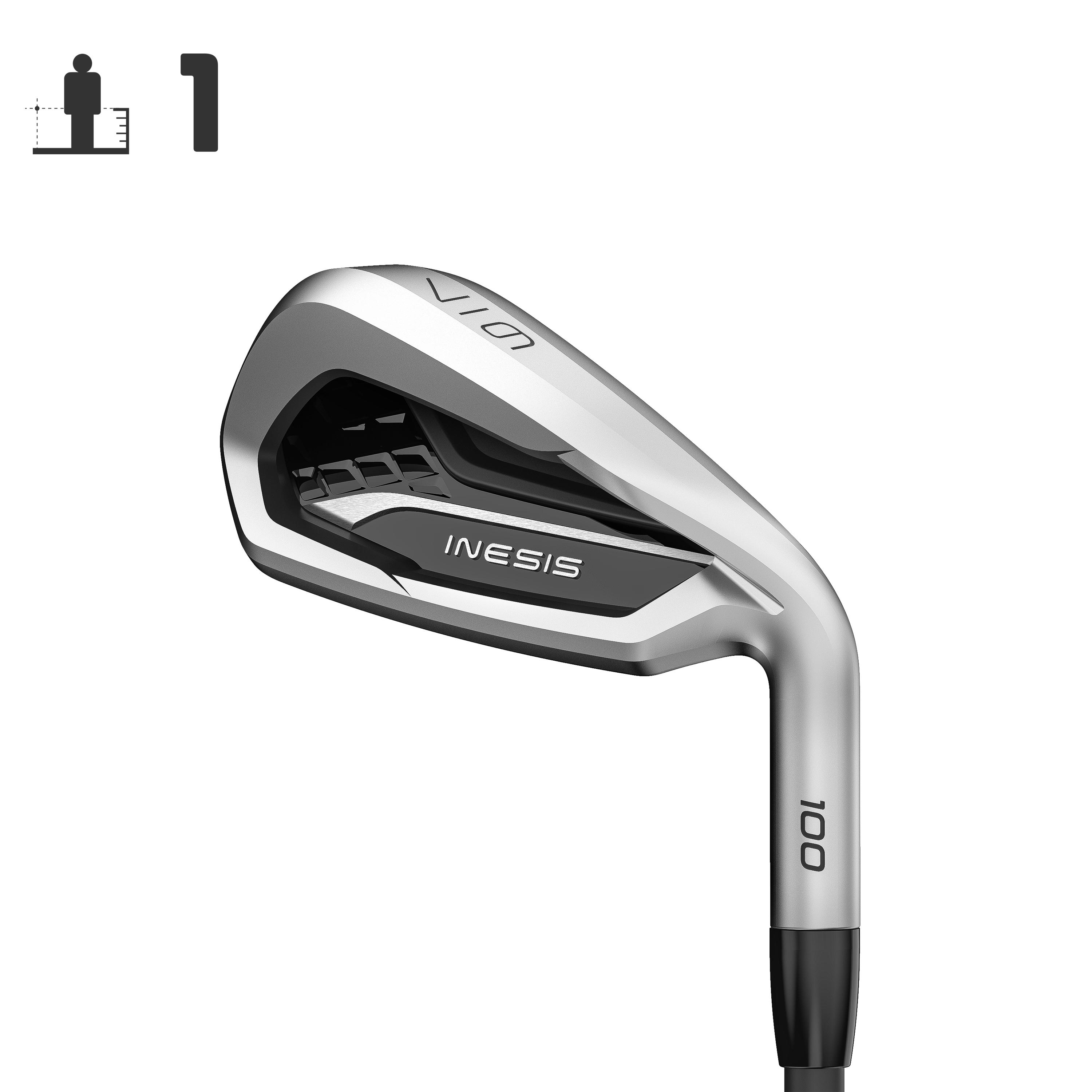 Gậy sắt lẻ chơi golf cho người lớn thuận tay phải 100 cỡ 1