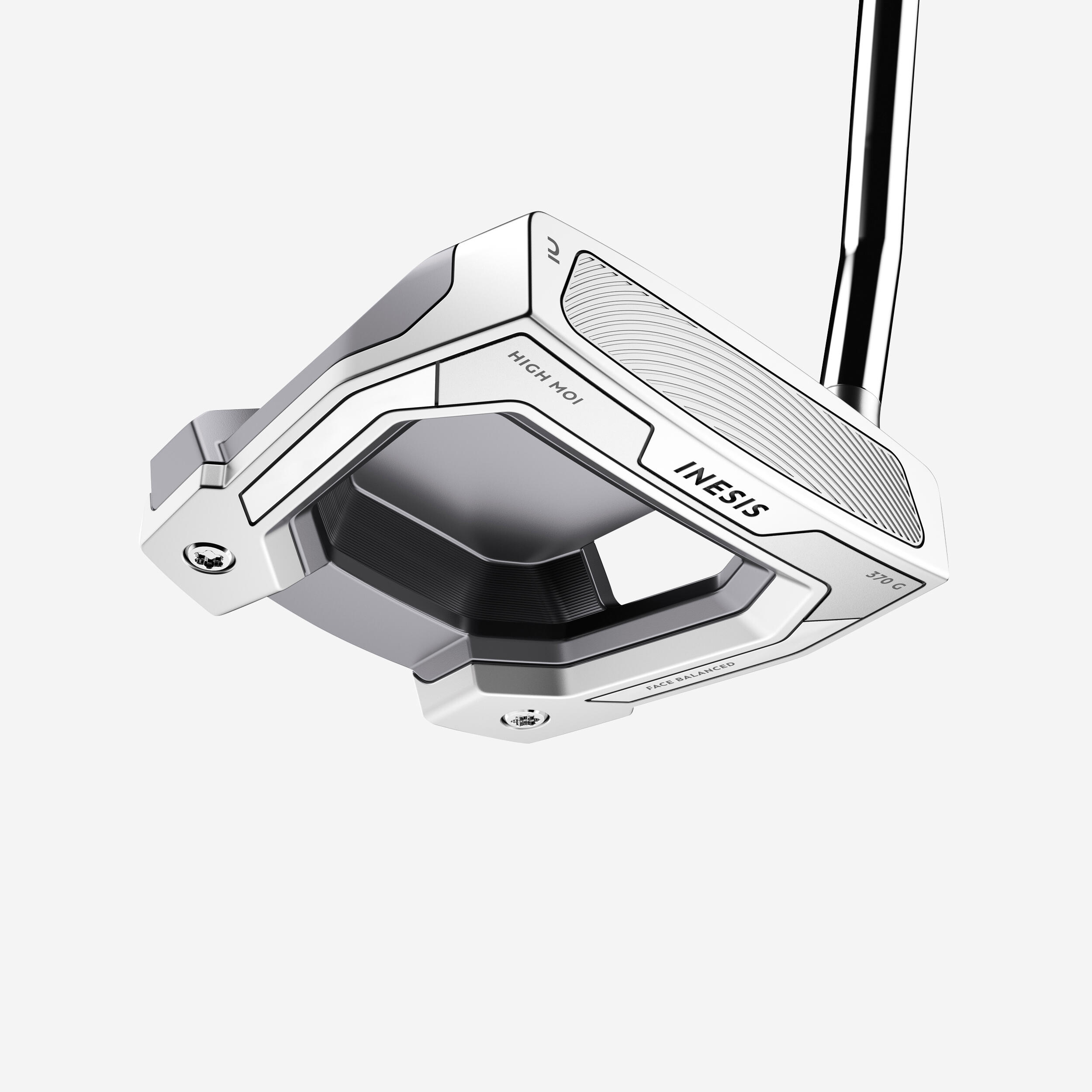 Gậy putter chơi golf cho người thuận tay phải với độ quán tính cao - INESIS bạc