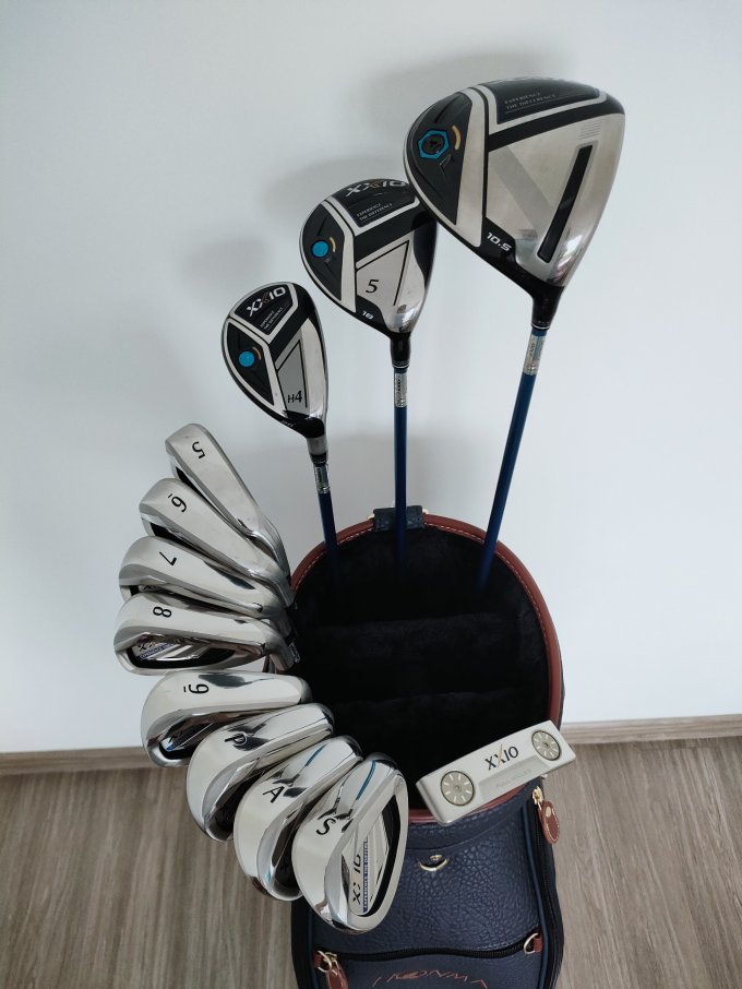 Fullset gậy đánh Golf cũ XXIO Mp1100 siêu lướt 98%