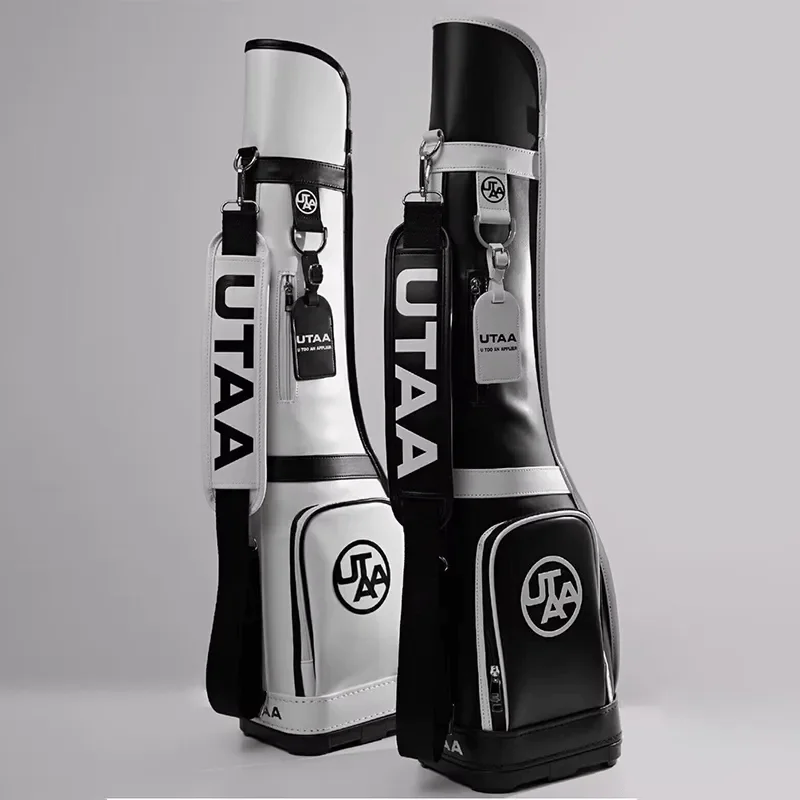 Túi Gậy Tập Golf Mini Utaa Chính Hãng – Trắng/Đen