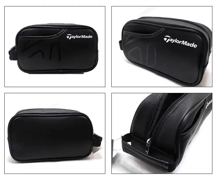Túi Golf Cầm Tay TaylorMade Đen/Trắng/Xám - hình thu nhỏ 2