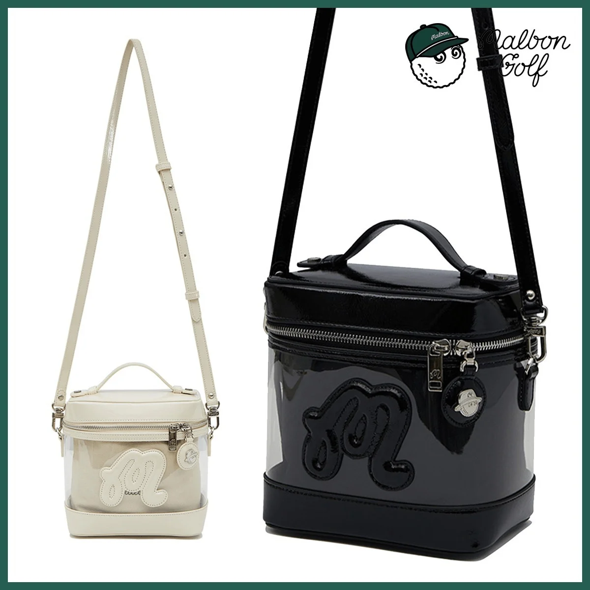 Túi Golf Cầm Tay Nữ Street Style Plain Logo | Malbon Golf từ Túi golf
