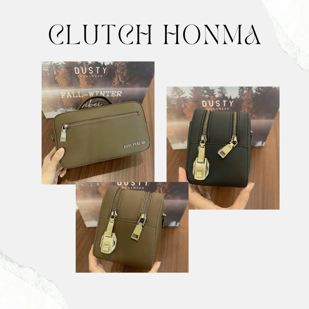 Túi Golf Cầm Tay Honma Chính Hãng – Khoá Số Bảo Mật từ Honma