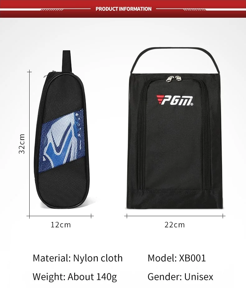 Túi Đựng Giày Golf Vải Dù XB001 | PGM - hình thu nhỏ 5