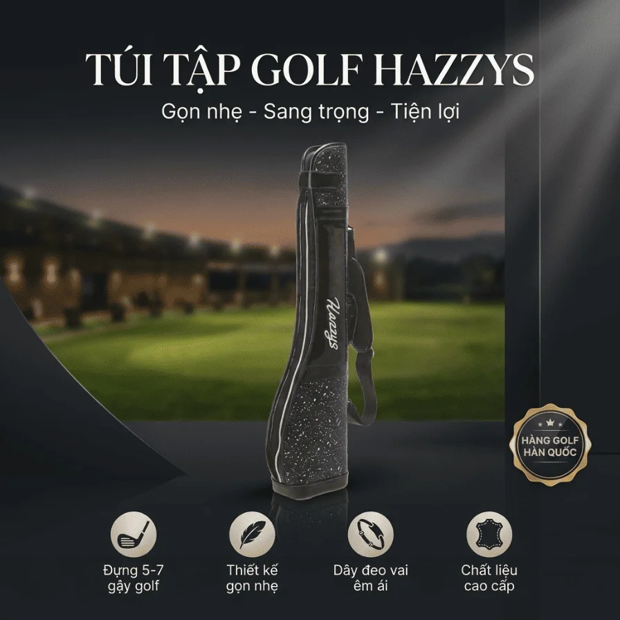 Túi Tập Golf Hàn Quốc Chính Hãng | Hazzys