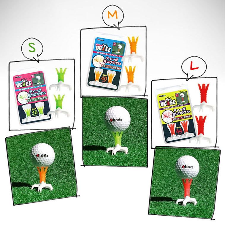 Tee golf nhựa dùng trên thảm cỏ nhân tạo Octee GV1409 | Tabata