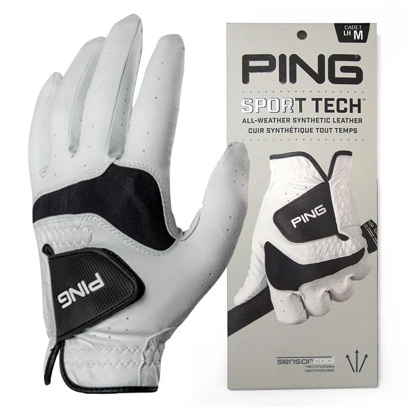Găng tay cadet golf nam SPORT TECH ICE 34724 WHITE SILVER | PING