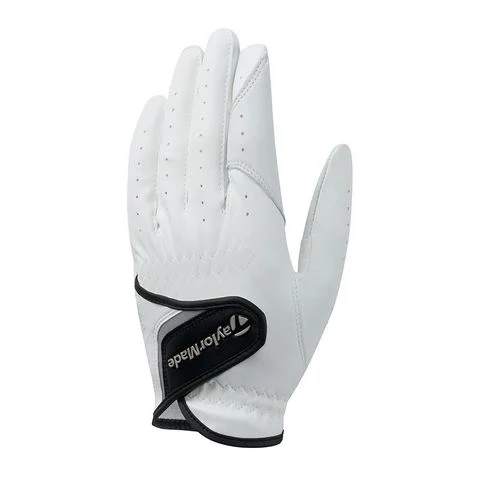 Găng tay golf nam 2MSGL-TJ161 Power Bite High grip Leather Black/White N94639 | TaylorMade