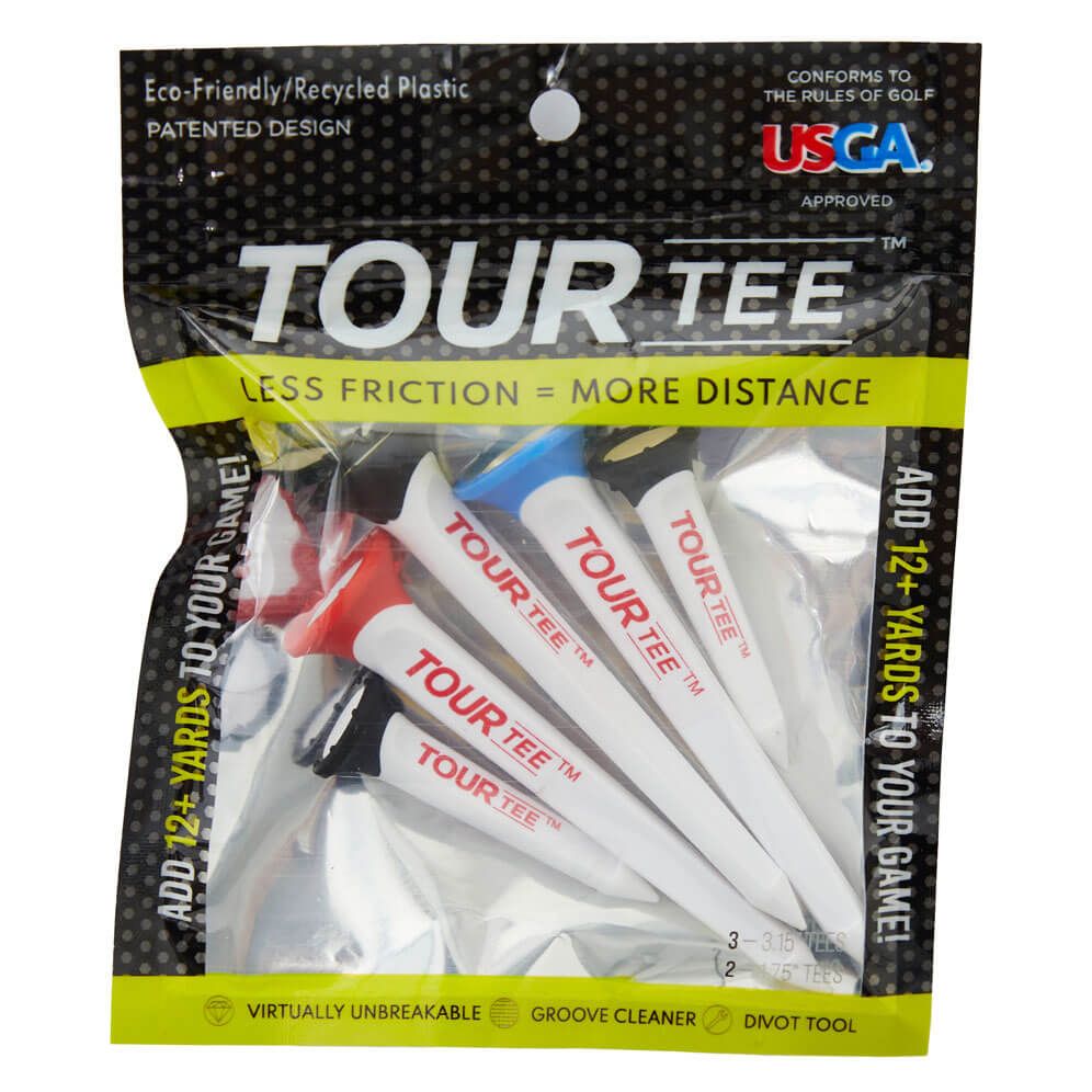 Gói 5 tee TOUR TEE COMBO 23-50mm Giúp bóng bay xa hơn | TOUR Tee