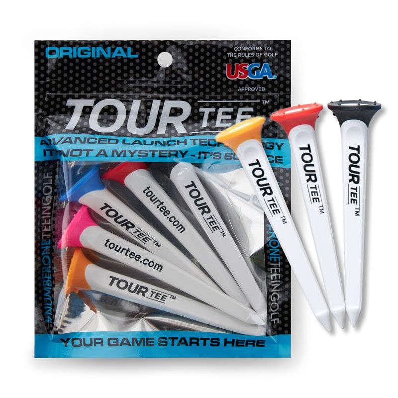 Gói 5 tee TOUR TEE ORIGINAL 80mm Giúp bóng bay xa hơn | TOUR Tee