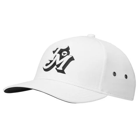 Nón kết golf nam TM24 Newport Retro Metal Eyelet Hat White N2680618 | TaylorMade từ TaylorMade