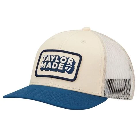 Nón kết golf nam TM25 New Trucker Hat Cream/Navy REG N3825518 | TaylorMade từ TaylorMade