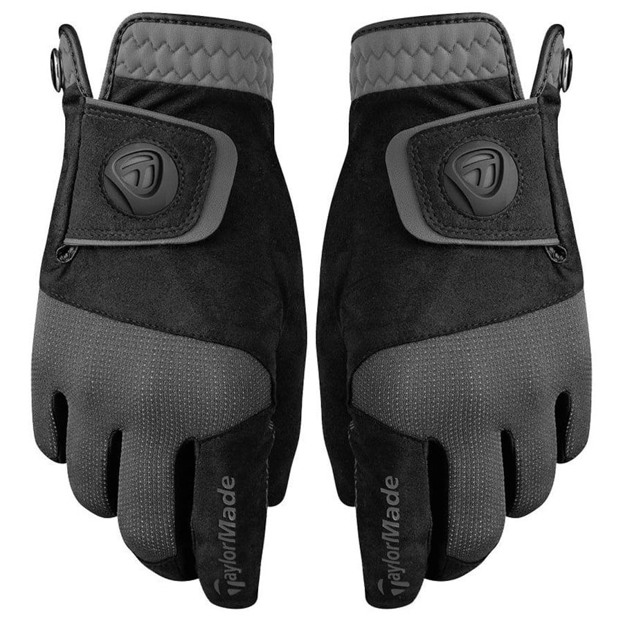 Cặp găng tay golf nam TM18 Rain Control Asia Black/ Grey N65443 | TaylorMade