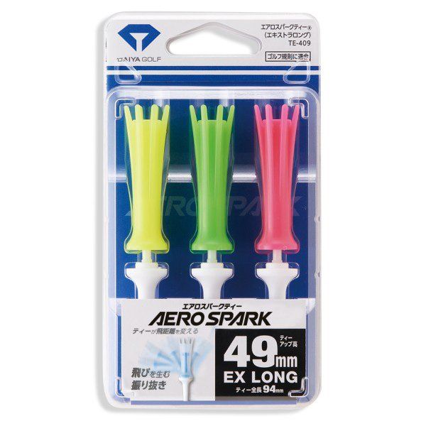 Tee golf nhựa 94MM Aero Spark Tee TE 409 Extra Long Japan | DAIYA